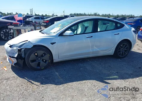 2023 Tesla Model 3 Rear-Wheel Drive from USA, damaged, VIN 5YJ3E1EA4PF574411